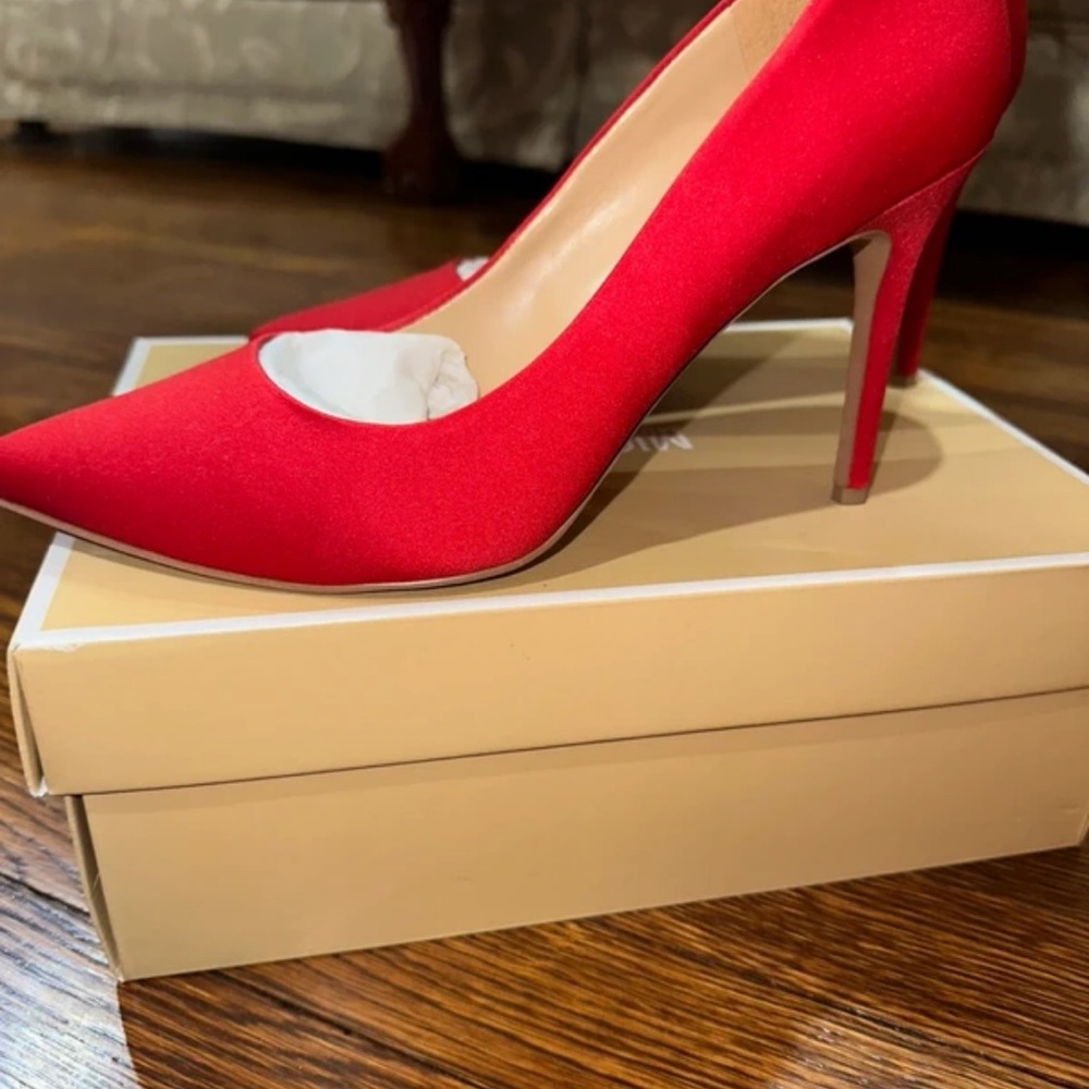Michael Kors Vibrant Red Heels